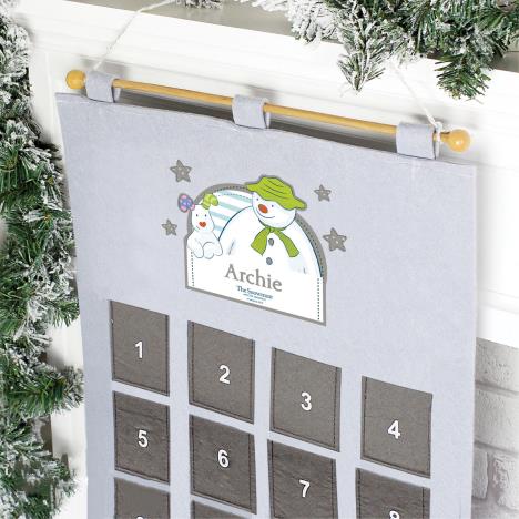 Personalised The Snowman Advent Calendar Extra Image 3